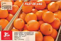 Netto ORANGE À DESSERT ET/OU ORANGE À JUS offre