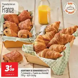 Netto ASSORTIMENT DE VIENNOISERIES X14 offre