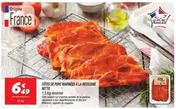 Netto CÔTES DE PORC MARINÉES À LA MEXICAINE NETTO offre