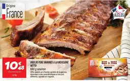 Netto RIBS DE PORC MARINÉS À LA MEXICAINE NETTO offre