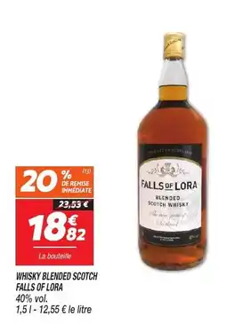 Netto WHISKY BLENDED SCOTCH FALLS OF LORA offre