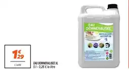 Netto EAU DEMINERALISEE offre