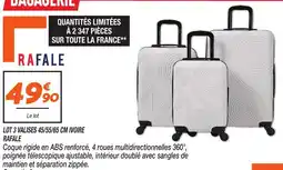 Netto LOT 3 VALISES 45/55/65 CM IVOIRE RAFALE offre
