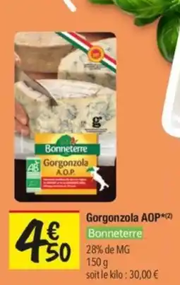 Les Comptoirs de la Bio Bonneterre Gorgonzola AOP offre