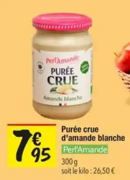 Les Comptoirs de la Bio Perl'Amande Purée crue d'amande blanche offre