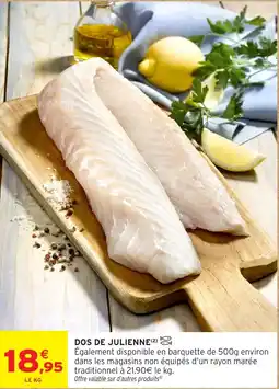 Intermarché Dos de julienne offre