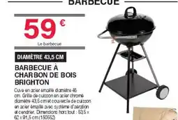 Chretien Matériaux Barbecue à charbon de bois brighton offre