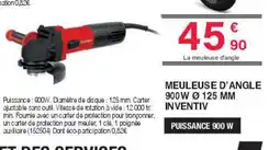 Chretien Matériaux Inventiv Meuleuse d'angle 900w 125 mm offre