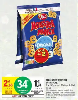 Intermarché Monster munch original offre