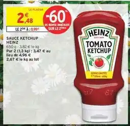 Intermarché SAUCE KETCHUP HEINZ offre