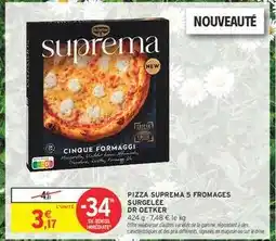 Intermarché PIZZA SUPREMA 5 FROMAGES offre