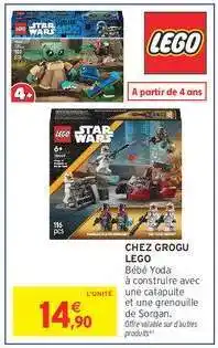 Intermarché CHEZ GROGU LEGO offre