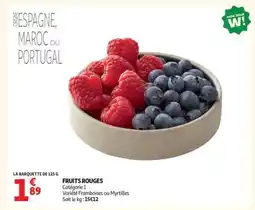 Auchan FRUITS ROUGES offre