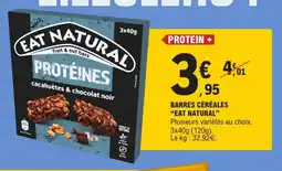 E.Leclerc Barres céréales eat natural offre