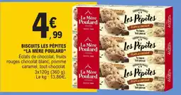 E.Leclerc Biscuits les pépites la mère poulard offre