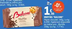 E.Leclerc Muffins balconi offre