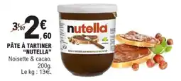 E.Leclerc Pâte à tartiner nutella offre