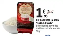 E.Leclerc Riz parfumé jasmin soleil d'asie offre