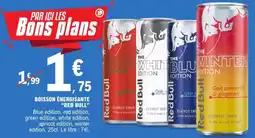 E.Leclerc Boisson énergisante red bull offre