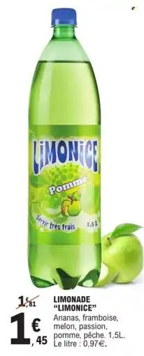 E.Leclerc Limonade limonice offre