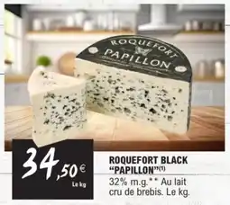 E.Leclerc Roquefort black papillon offre