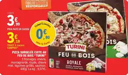 E.Leclerc Pizza surgelée cuite au feu de bois turini offre