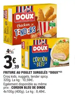 E.Leclerc Friture au poulet surgelés doux offre