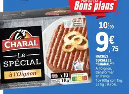 E.Leclerc Hachés surgeles charal offre