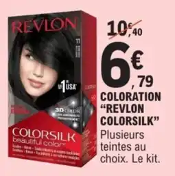 E.Leclerc Coloration revlon colorsilk offre