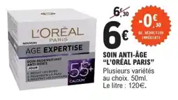 E.Leclerc Soin anti-âge l'oréal paris offre