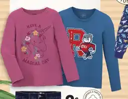 E.Leclerc Tee-shirt manche longue enfant tissaia offre