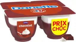 Auchan Danone danette liégeois chocolat offre