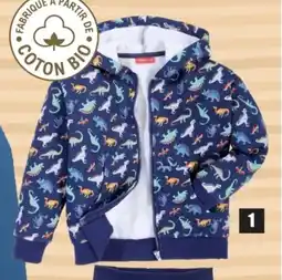 E.Leclerc Gilet molleton polaire garcon tissaia offre