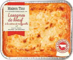 Auchan Maison tino lasagne à la bolognaise offre
