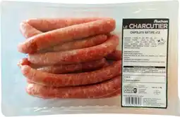 Auchan Auchan chipolatas auchan le charcutier offre