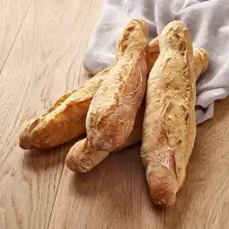 Auchan Sans marque 3 baguettes saveur achetées offre