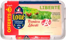 Auchan Loue oeufs fermiers loué label rouge offre