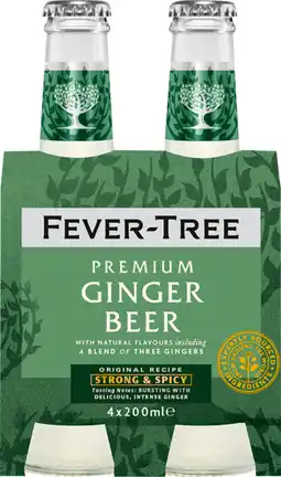Auchan Fever tree fever tree ginger beer offre