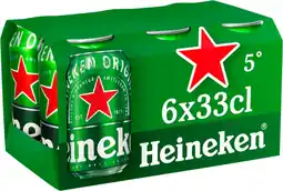 Auchan Heineken bière blonde heineken offre