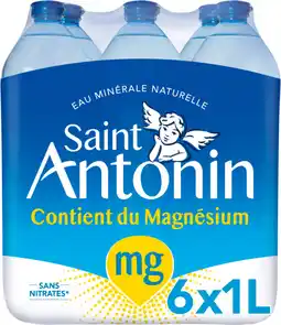 Auchan St antonin saint antonin eau minérale naturelle offre