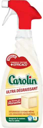 Auchan Carolin spray nettoyant ultra dégraissant carolin offre