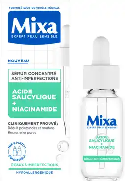 Auchan Mixa sérum anti-imperfections visage mixa offre
