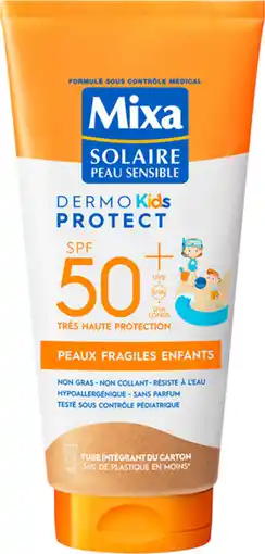 Auchan Mixa lait protection solaire mixa offre
