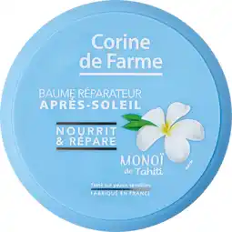 Auchan Corine de farme baume réparateur après-soleil corine de farme offre