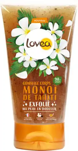 Auchan Lovea gommage corps monoï lovea offre