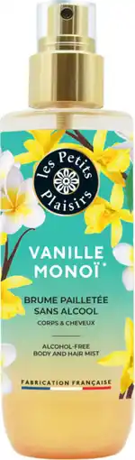 Auchan Les petits plaisirs brume pailletée corps et cheveux les petits plaisirs offre