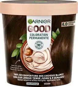 Auchan Good coloration permanente garnier good offre