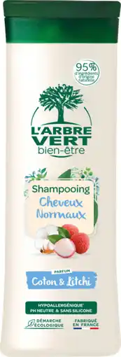 Auchan L arbre vert shampooing cheveux normaux l'arbre vert offre