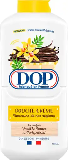 Auchan Dop crème de douche parfum vanille dop offre