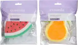 Auchan Cosmia éponge de bain douce cosmia offre
